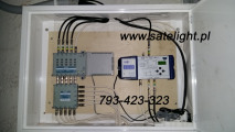 Instalacja zbiorcza sat/dvbt/fm